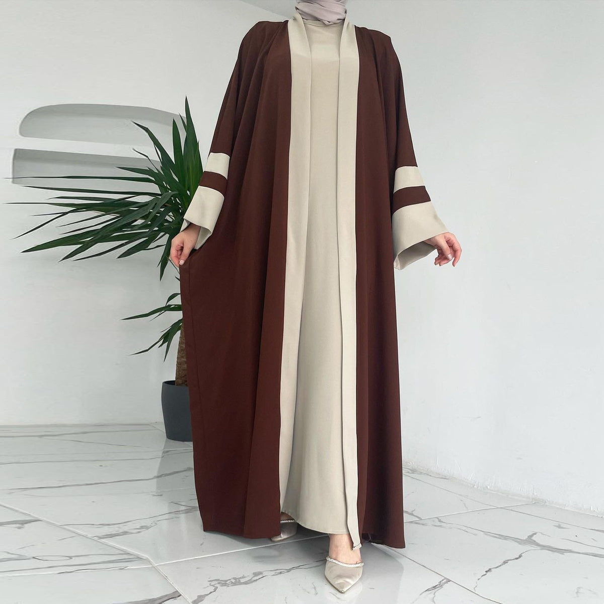 Layla Two-Piece Abaya Set