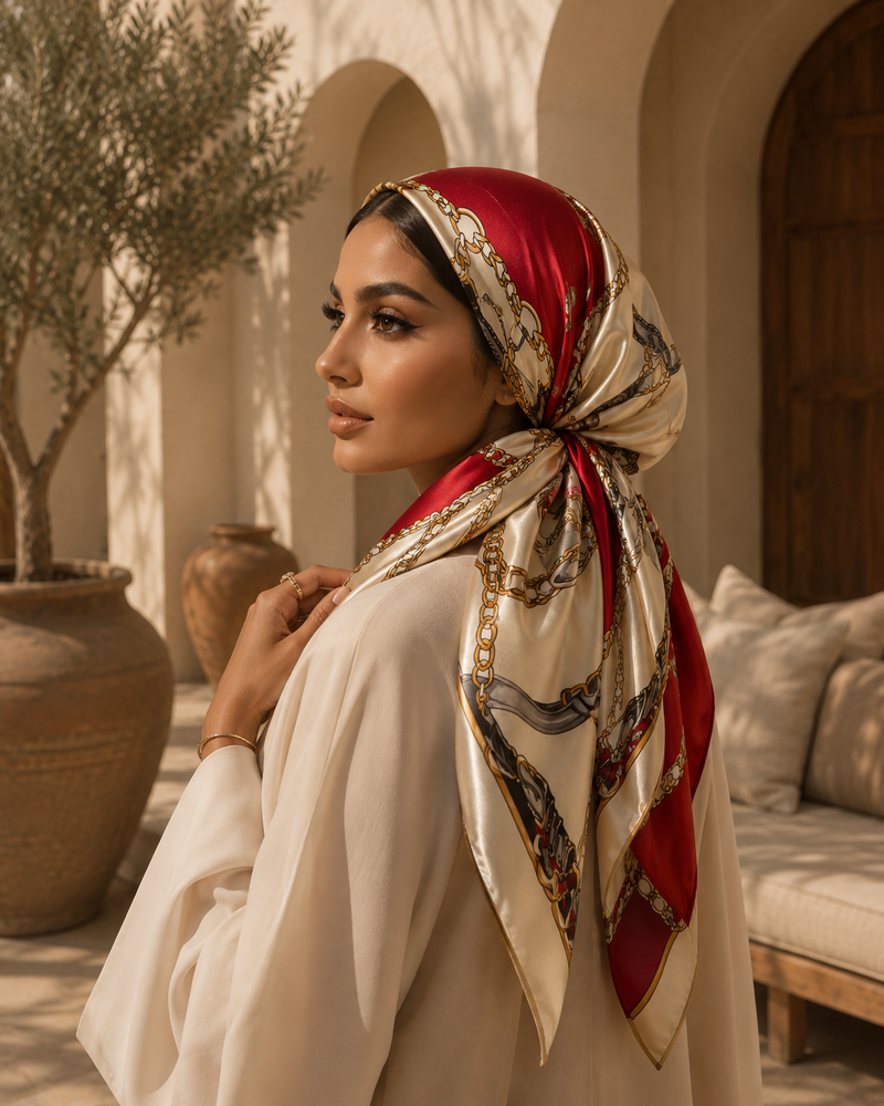 Rowan Equestrian Satin Scarf
