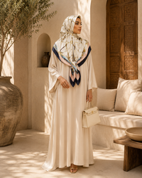 Ayla Bordered Silk Shawl