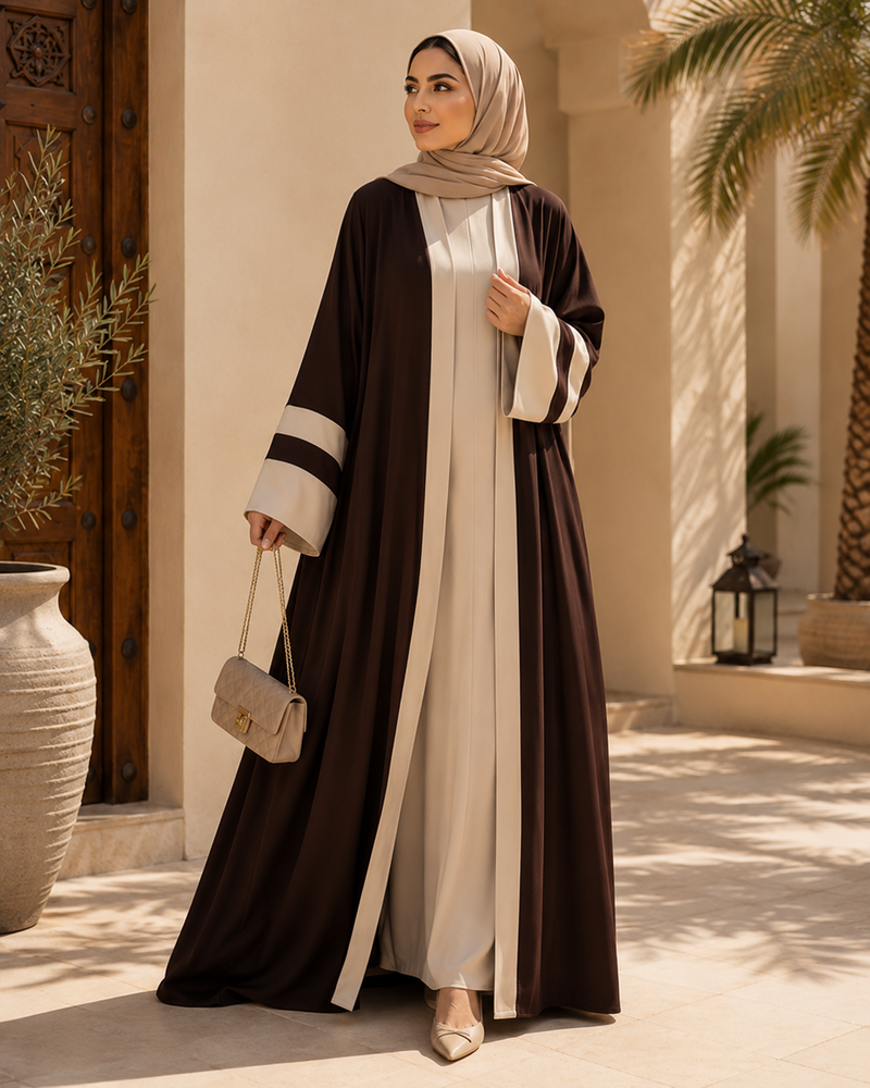 Layla Two-Piece Abaya Set