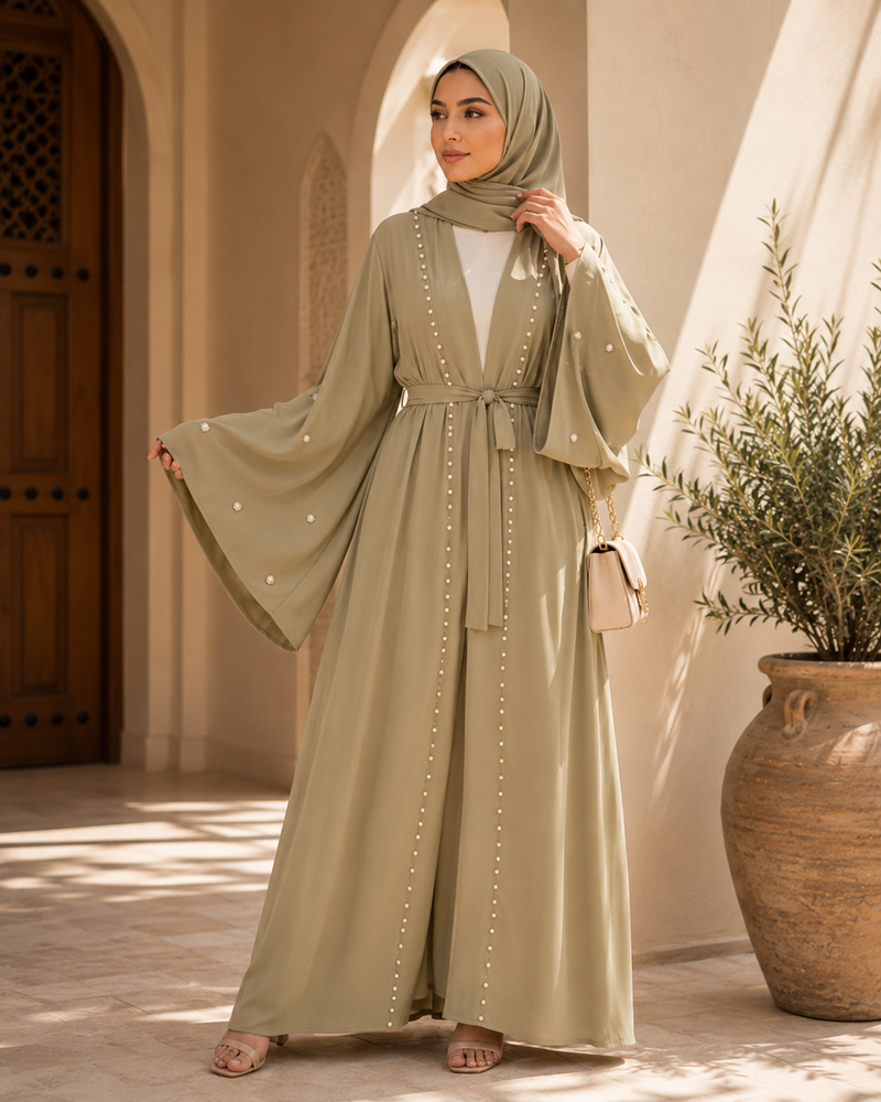 Yasmin Embroidered Eid Kaftan