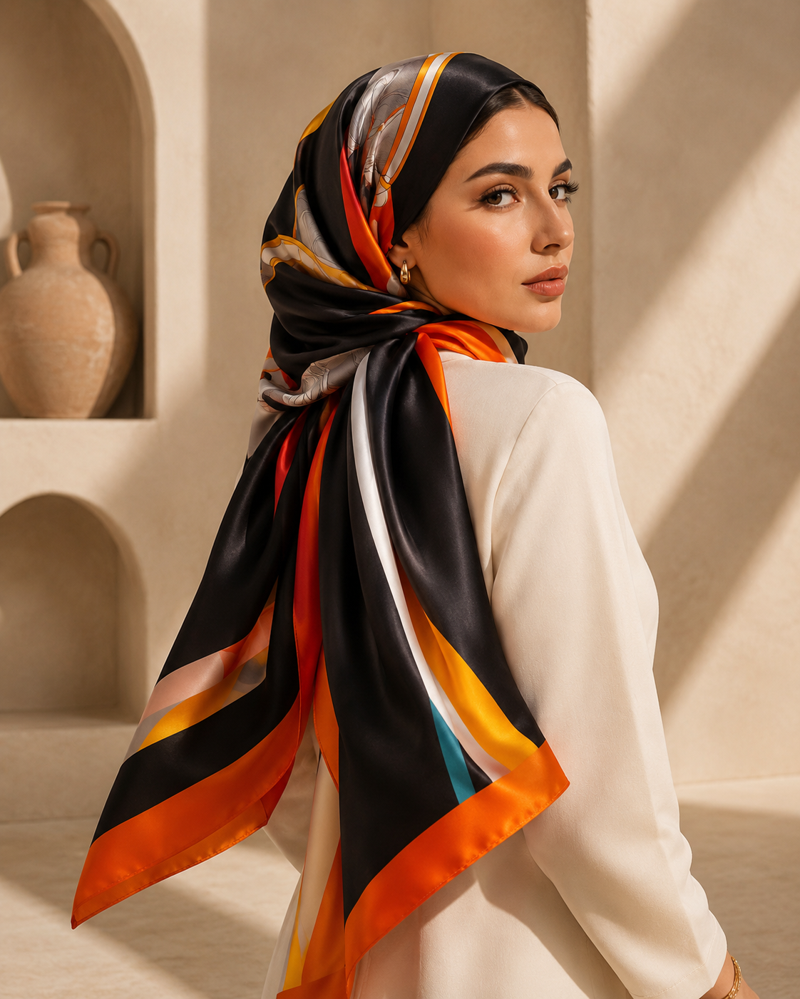 Lara Silk Shawl