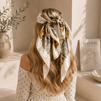 Safa Retro Print Scarf