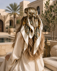 Safa Retro Print Scarf