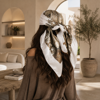 Safa Retro Print Scarf