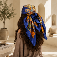 Safa Retro Print Scarf