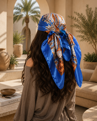 Safa Retro Print Scarf