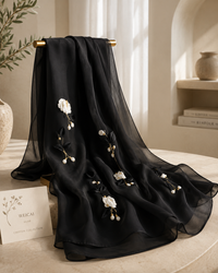 Maya Floral Weicai Chiffon Hijab
