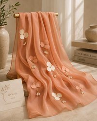 Maya Floral Weicai Chiffon Hijab