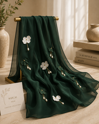 Maya Floral Weicai Chiffon Hijab