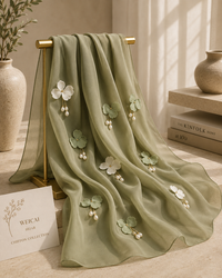 Maya Floral Weicai Chiffon Hijab