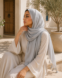 Jenna Tassel Chiffon Hijab