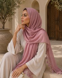 Jenna Tassel Chiffon Hijab