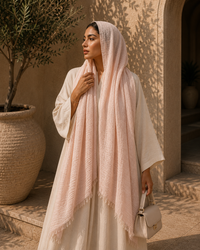 Iman Fringe Chiffon Hijab