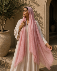 Iman Fringe Chiffon Hijab
