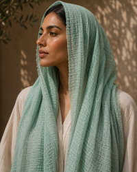 Iman Fringe Chiffon Hijab
