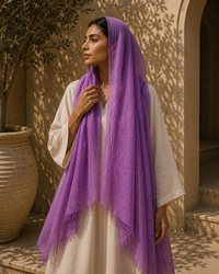 Iman Fringe Chiffon Hijab