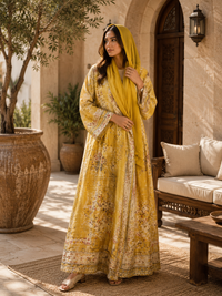 Dima Pleated Abaya