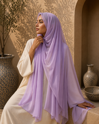 Iman Fringe Chiffon Hijab