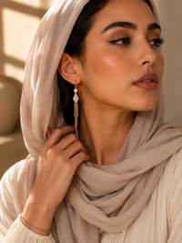 Talia Tassel Drop Earrings