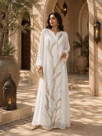 Kiran Sequined Embroidered Gown