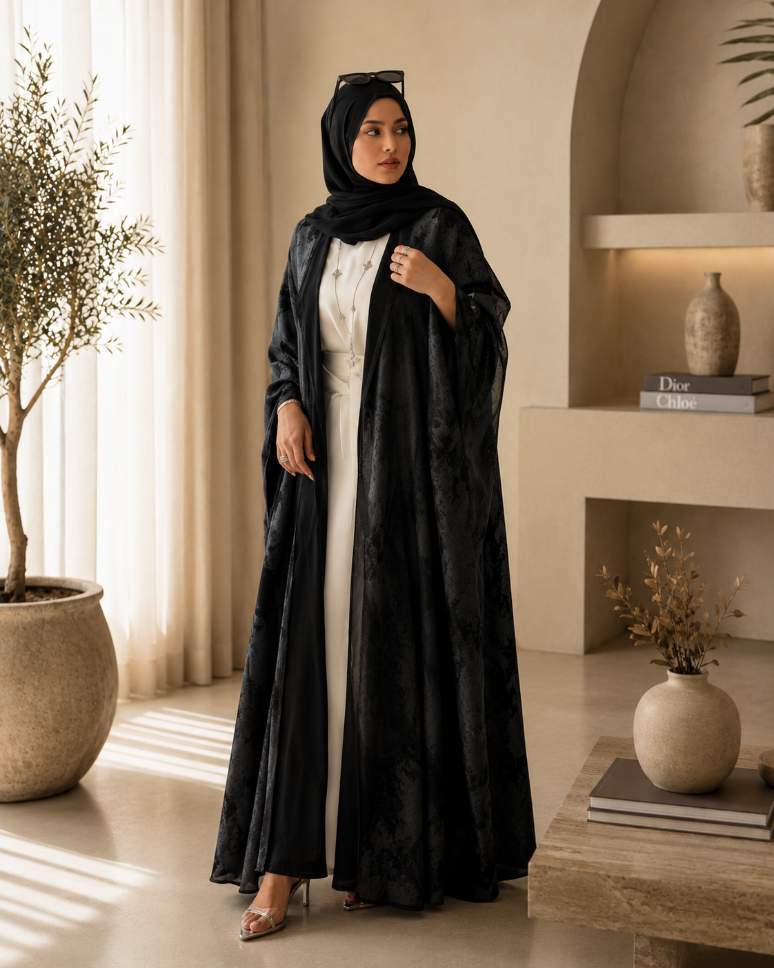 Leila Elegant Long Robe