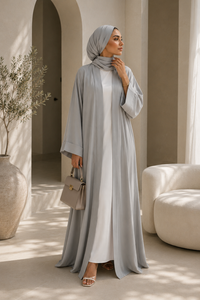 Salma Open-Front Cardigan Robe