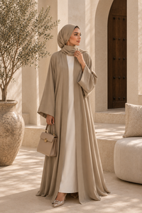 Salma Open-Front Cardigan Robe