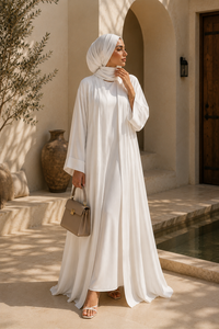 Salma Open-Front Cardigan Robe
