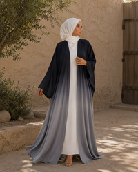 Rania Gradient Loose Robe