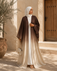 Rania Gradient Loose Robe