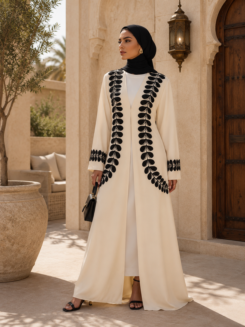Samira Printed Knit Robe