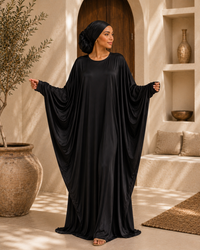 Dalia Bat-Sleeve Casual Dress