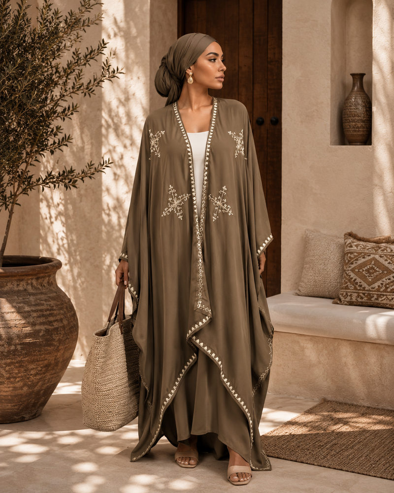Hana Embroidered Sun Cardigan