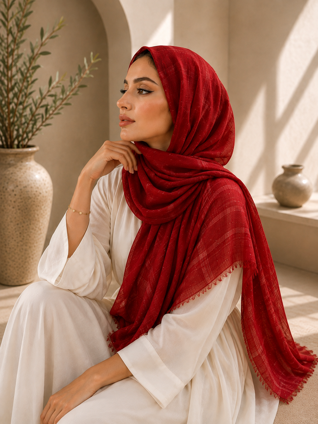 Dina Tie-Dye Hijab
